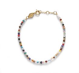 ANNI LU PM MIX ARMBAND GULDPLATERAD
